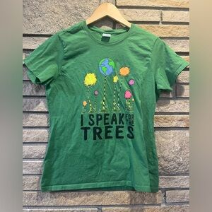 Lorax I Speak for the Trees T Shirt SZ Large